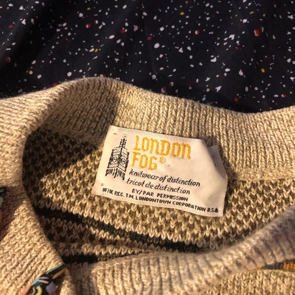 London Fog Vintage Sweater - Picture 2 of 3